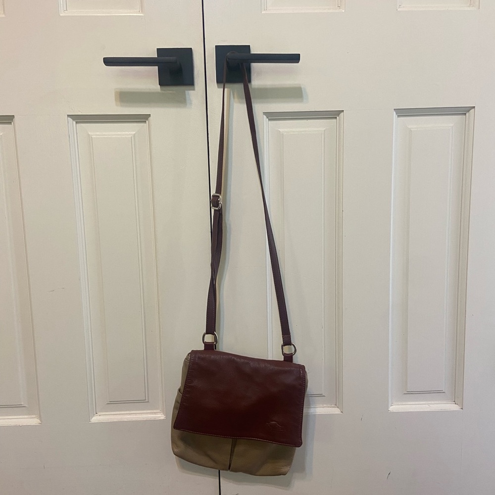 Italian leather purse bought in Taormina, Italy